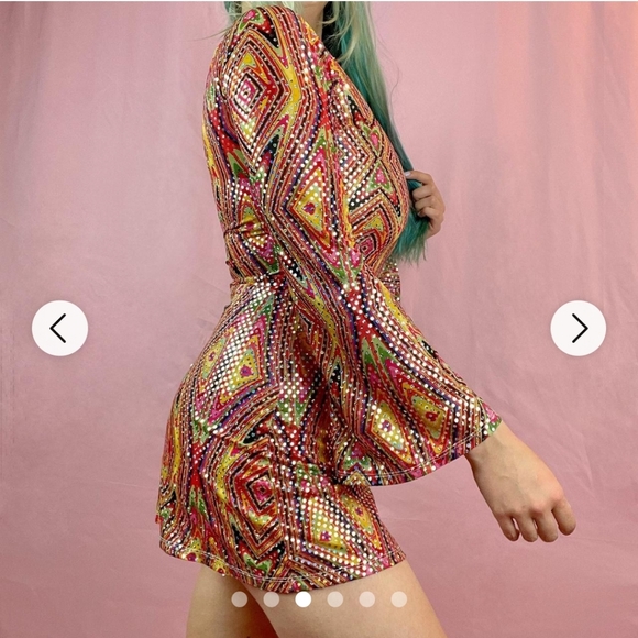 Disco 70s Haloween costume size Medium/ Large - Picture 5 of 6